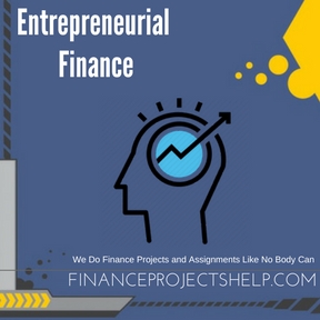 Entrepreneurial Finance Assignment Help